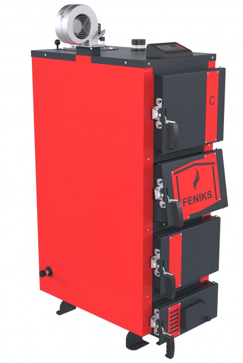 Твердопаливний котел Feniks серія C 125 кВт plus